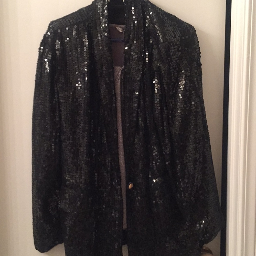 Black Sequin Jacket